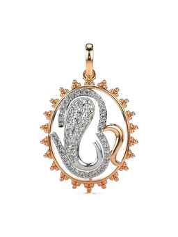 Valanova - Hallmarked 9K Rose Gold and Certified Lab Grown Diamond 0.44Cts Pendant