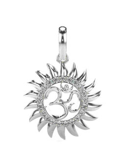 Valanova - Hallmarked 9K White Gold and Certified Lab Grown Diamond 0.16Cts Pendant