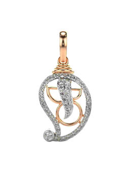Valanova - Hallmarked 9K Rose Gold and Certified Lab Grown Diamond 0.33Cts Pendant