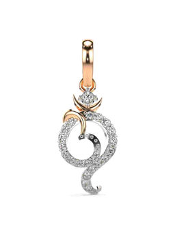 Valanova - Hallmarked 9K Rose Gold and Certified Lab Grown Diamond 0.17Cts Pendant