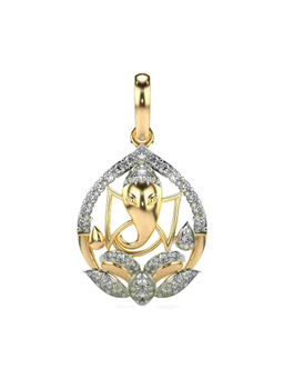Valanova - Hallmarked 9K Yellow Gold and Certified Lab Grown Diamond 0.25Cts Pendant