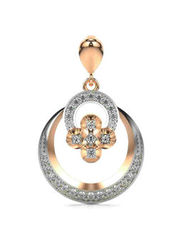 Valanova - Hallmarked 9K Rose Gold and Certified Lab Grown Diamond 0.26Cts Pendant
