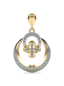 Valanova - Hallmarked 9K Yellow Gold and Certified Lab Grown Diamond 0.26Cts Pendant