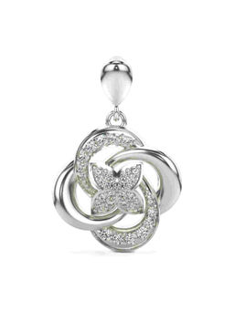 Valanova - Hallmarked 9K White Gold and Certified Lab Grown Diamond 0.24Cts Pendant