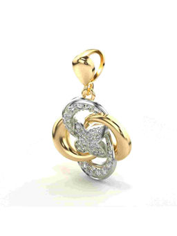 Valanova - Hallmarked 9K Yellow Gold and Certified Lab Grown Diamond 0.24Cts Pendant