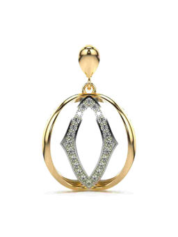 Valanova - Hallmarked 9K Yellow Gold and Certified Lab Grown Diamond 0.42Cts Pendant