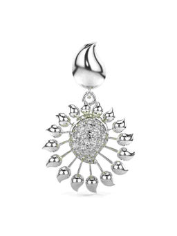 Valanova - Hallmarked 9K White Gold and Certified Lab Grown Diamond 0.25Cts Pendant
