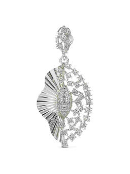 Valanova - Hallmarked 9K White Gold and Certified Lab Grown Diamond 0.41Cts Pendant