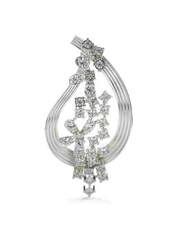 Valanova - Hallmarked 9K White Gold and Certified Lab Grown Diamond 0.25Cts Pendant