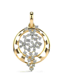 Valanova - Hallmarked 9K Yellow Gold and Certified Lab Grown Diamond 0.25Cts Pendant