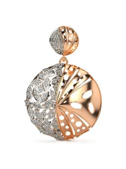 Valanova - Hallmarked 9K Rose Gold and Certified Lab Grown Diamond 0.53Cts Pendant