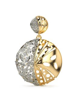 Valanova - Hallmarked 9K Yellow Gold and Certified Lab Grown Diamond 0.53Cts Pendant