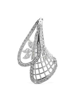 Valanova - Hallmarked 9K White Gold and Certified Lab Grown Diamond 0.44Cts Pendant