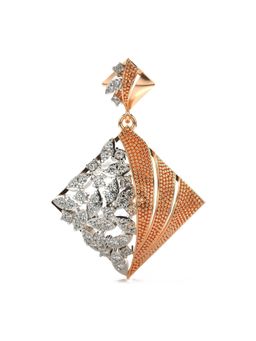 Valanova - Hallmarked 9K Rose Gold and Certified Lab Grown Diamond 0.38Cts Pendant