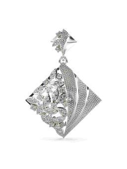Valanova - Hallmarked 9K White Gold and Certified Lab Grown Diamond 0.38Cts Pendant