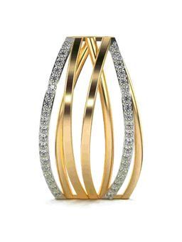 Valanova - Hallmarked 9K Yellow Gold and Certified Lab Grown Diamond 0.30Cts Pendant