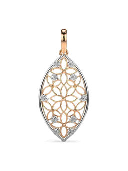 Valanova - Hallmarked 9K Rose Gold and Certified Lab Grown Diamond 0.38Cts Pendant