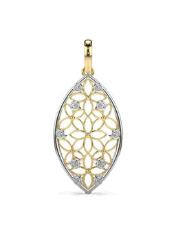 Valanova - Hallmarked 9K Yellow Gold and Certified Lab Grown Diamond 0.38Cts Pendant