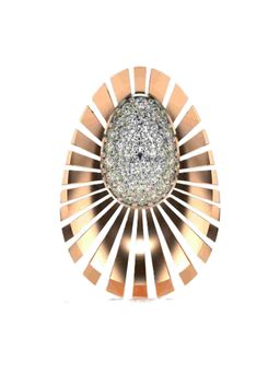 Valanova - Hallmarked 9K Rose Gold and Certified Lab Grown Diamond 0.39Cts Pendant