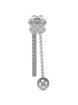 Valanova - Hallmarked 9K White Gold and Certified Lab Grown Diamond 0.20Cts Pendant