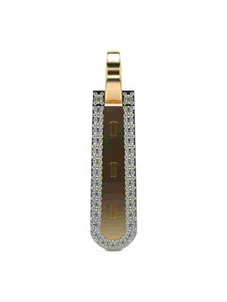 Valanova - Hallmarked 9K Yellow Gold and Certified Lab Grown Diamond 0.23Cts Pendant