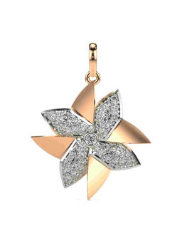 Valanova - Hallmarked 9K Rose Gold and Certified Lab Grown Diamond 0.40Cts Pendant