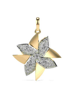 Valanova - Hallmarked 9K Yellow Gold and Certified Lab Grown Diamond 0.40Cts Pendant
