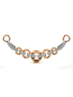Valanova - Hallmarked 9K Rose Gold and Certified Lab Grown Diamond 0.16Cts Pendant