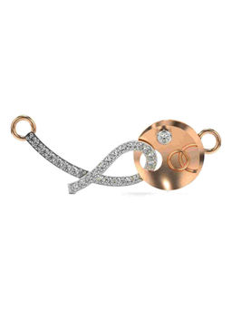 Valanova - Hallmarked 9K Rose Gold and Certified Lab Grown Diamond 0.28Cts Pendant