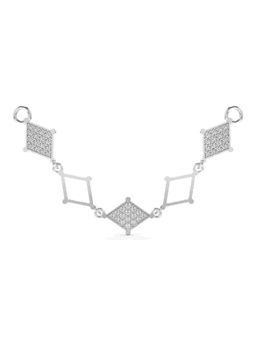 Valanova - Hallmarked 9K White Gold and Certified Lab Grown Diamond 0.38Cts Pendant