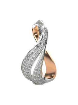 Valanova - Hallmarked 9K Rose Gold and Certified Lab Grown Diamond 0.57Cts Pendant