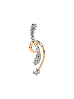 Valanova - Hallmarked 9K Rose Gold and Certified Lab Grown Diamond 0.09Cts Pendant