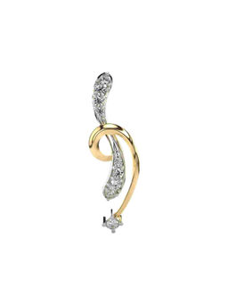 Valanova - Hallmarked 9K Yellow Gold and Certified Lab Grown Diamond 0.09Cts Pendant