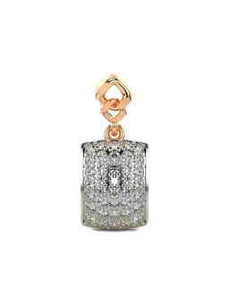 Valanova - Hallmarked 9K Rose Gold and Certified Lab Grown Diamond 0.35Cts Pendant