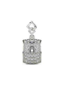 Valanova - Hallmarked 9K White Gold and Certified Lab Grown Diamond 0.35Cts Pendant