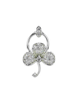 Valanova - Hallmarked 9K White Gold and Certified Lab Grown Diamond 0.28Cts Pendant