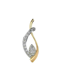 Valanova - Hallmarked 9K Yellow Gold and Certified Lab Grown Diamond 0.19Cts Pendant