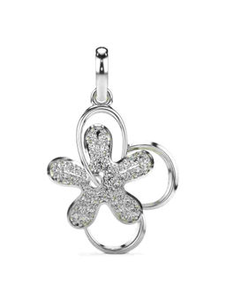 Valanova - Hallmarked 9K White Gold and Certified Lab Grown Diamond 0.31Cts Pendant