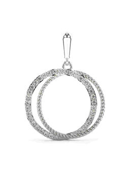 Valanova - Hallmarked 9K White Gold and Certified Lab Grown Diamond 0.40Cts Pendant