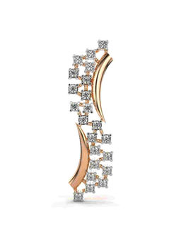 Valanova - Hallmarked 9K Rose Gold and Certified Lab Grown Diamond 0.21Cts Pendant