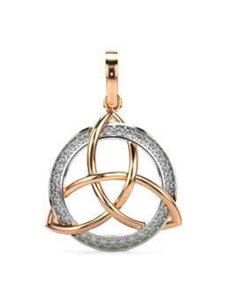 Valanova - Hallmarked 9K Rose Gold and Certified Lab Grown Diamond 0.36Cts Pendant