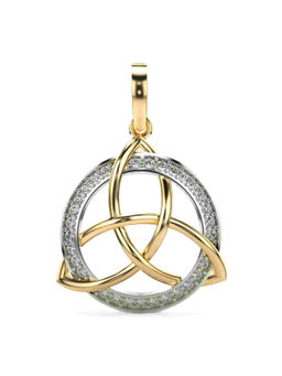 Valanova - Hallmarked 9K Yellow Gold and Certified Lab Grown Diamond 0.36Cts Pendant