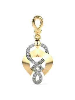 Valanova - Hallmarked 9K Yellow Gold and Certified Lab Grown Diamond 0.24Cts Pendant