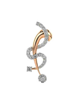 Valanova - Hallmarked 9K Rose Gold and Certified Lab Grown Diamond 0.23Cts Pendant