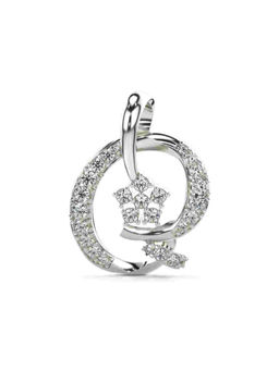 Valanova - Hallmarked 9K White Gold and Certified Lab Grown Diamond 0.40Cts Pendant