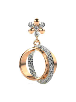 Valanova - Hallmarked 9K Rose Gold and Certified Lab Grown Diamond 0.29Cts Pendant