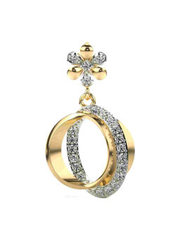 Valanova - Hallmarked 9K Yellow Gold and Certified Lab Grown Diamond 0.29Cts Pendant