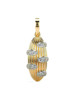 Valanova - Hallmarked 9K Yellow Gold and Certified Lab Grown Diamond 0.29Cts Pendant