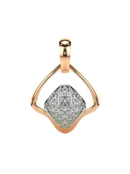 Valanova - Hallmarked 9K Rose Gold and Certified Lab Grown Diamond 0.24Cts Pendant