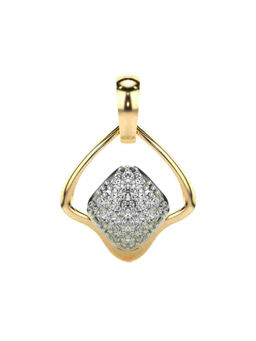 Valanova - Hallmarked 9K Yellow Gold and Certified Lab Grown Diamond 0.24Cts Pendant